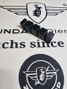 Preview: Zündapp Kühlrippen Dämpfungsgummi für den Minitherm Zylinderkopf hinten passend 278-02.130 TPU